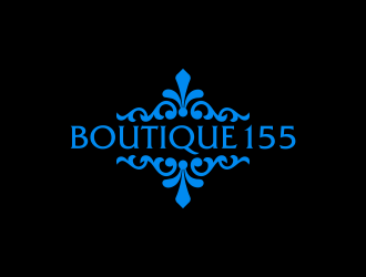 Boutique 155 logo design by pakderisher