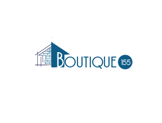 Boutique 155 logo design by aryamaity