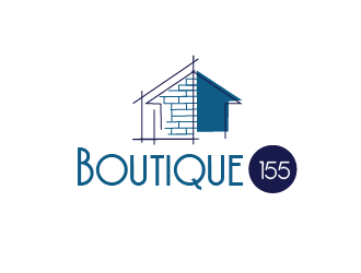 Boutique 155 logo design by aryamaity