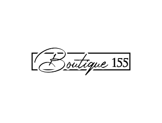 Boutique 155 logo design by JessicaLopes