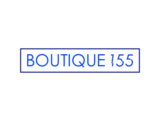 Boutique 155 logo design by berkahnenen