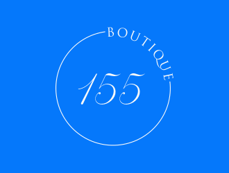 Boutique 155 logo design by berkahnenen