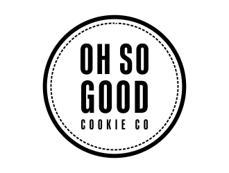 OH SO GOOD COOKIE CO logo design by dibyo