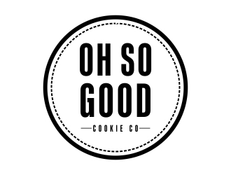 OH SO GOOD COOKIE CO logo design by dibyo