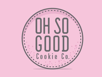 OH SO GOOD COOKIE CO logo design by frontrunner