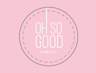 OH SO GOOD COOKIE CO logo design by LogoInvent