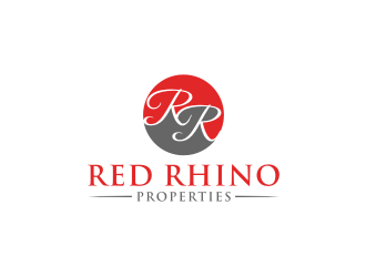 Red Rhino Properties logo design by johana