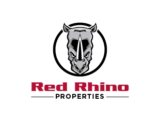 Red Rhino Properties logo design by cybil