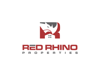 Red Rhino Properties logo design by oke2angconcept