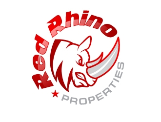 Red Rhino Properties logo design by uttam