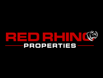 Red Rhino Properties logo design by aldesign