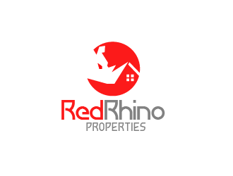 Red Rhino Properties logo design by czars