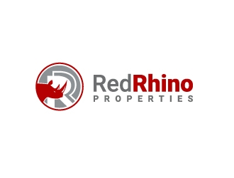 Red Rhino Properties logo design by josephope
