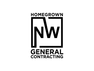 Homegrown NW General Contracting  logo design by Greenlight