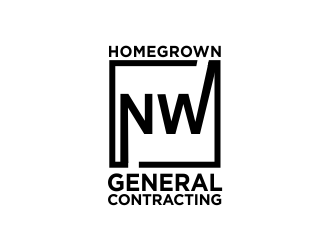 Homegrown NW General Contracting  logo design by Greenlight
