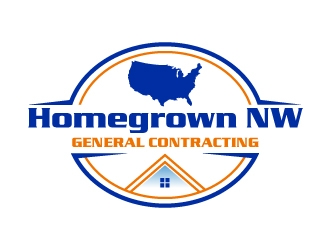 Homegrown NW General Contracting  logo design by uttam