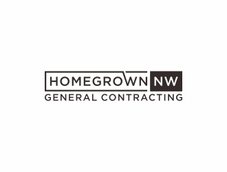 Homegrown NW General Contracting  logo design by checx