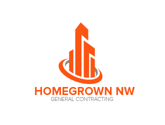 Homegrown NW General Contracting  logo design by czars
