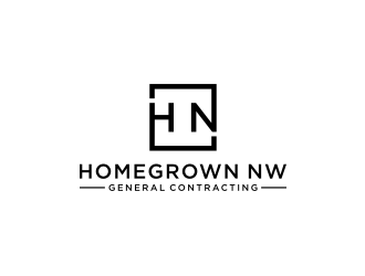 Homegrown NW General Contracting  logo design by uptogood