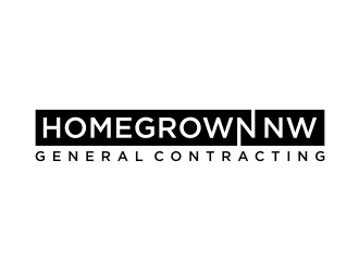 Homegrown NW General Contracting  logo design by nurul_rizkon
