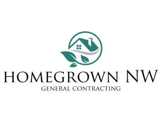 Homegrown NW General Contracting  logo design by jetzu