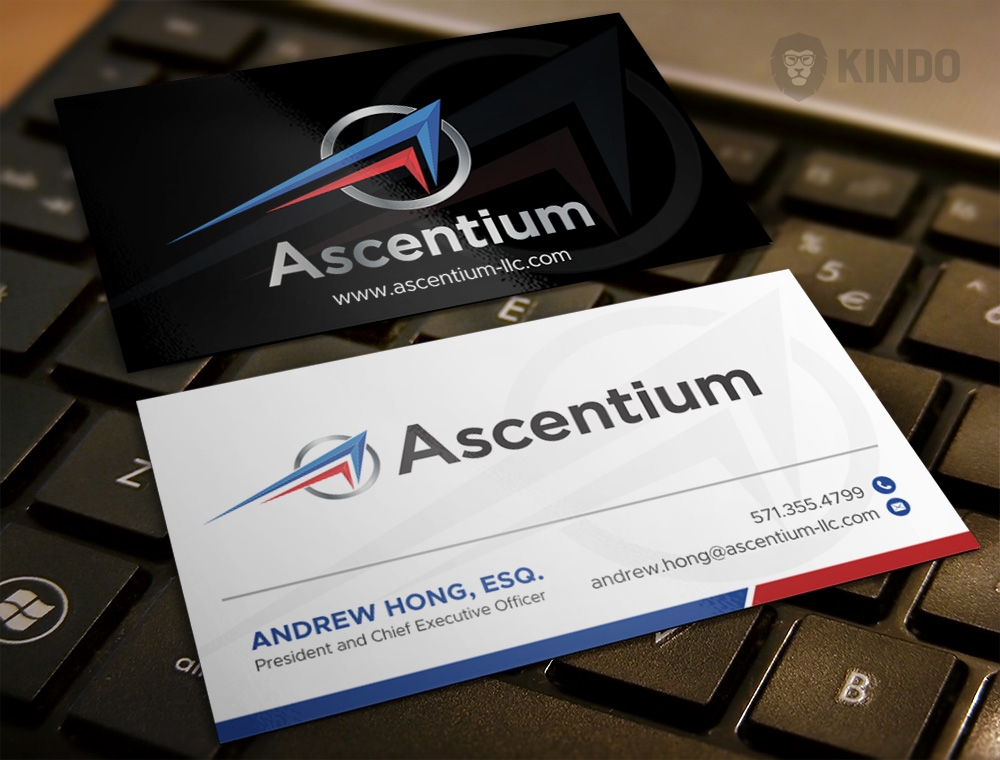 Ascentium (Ascentium LLC) logo design by Kindo