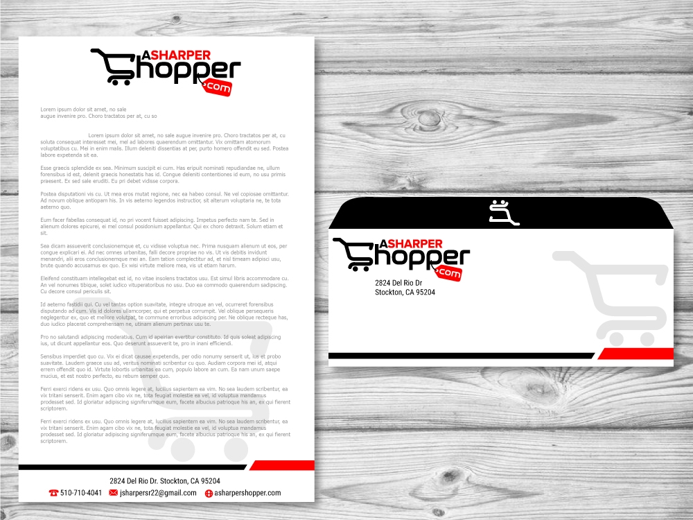 Asharpershopper.com  logo design by jaize