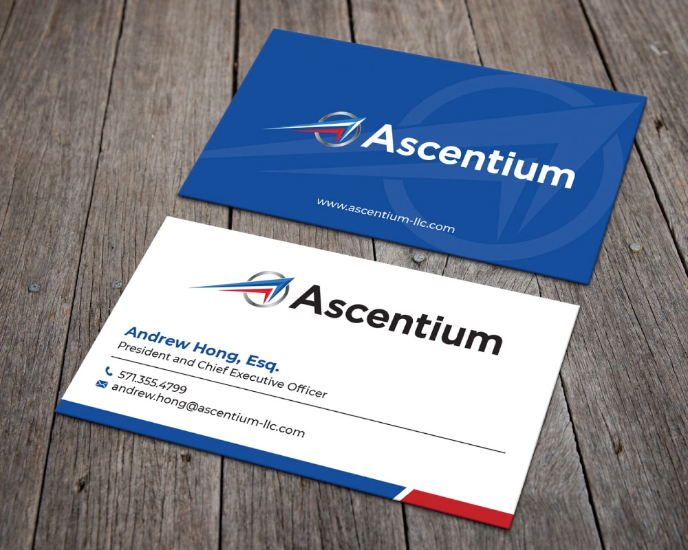 Ascentium (Ascentium LLC) logo design by Boomstudioz
