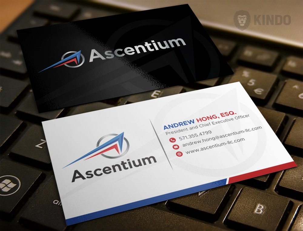 Ascentium (Ascentium LLC) logo design by Kindo