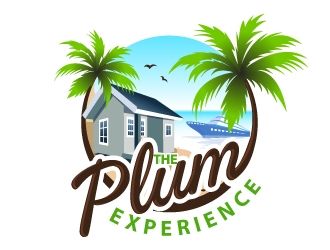 The Plum Experience  logo design by Suvendu