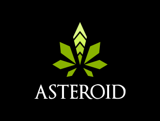 Asteroid logo design by JessicaLopes