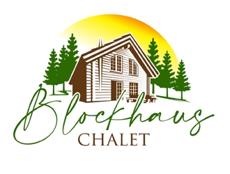 blockhaus-chalet logo design by MAXR