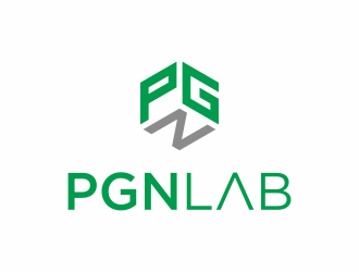 PGN LAB logo design by ammad