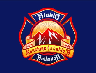 CAL FIRE Sunshine Station logo design by ozenkgraphic