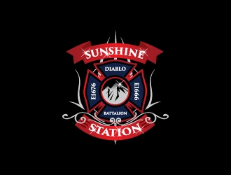 CAL FIRE Sunshine Station logo design by mattlyn