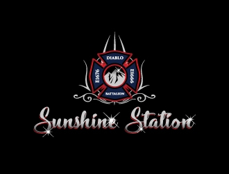CAL FIRE Sunshine Station logo design by mattlyn