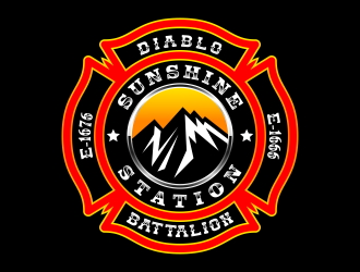 CAL FIRE Sunshine Station logo design by yunda