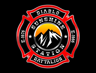 CAL FIRE Sunshine Station logo design by yunda