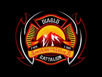 CAL FIRE Sunshine Station logo design by ozenkgraphic