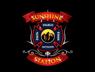 CAL FIRE Sunshine Station logo design by mattlyn