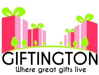 Giftington logo design by artomoro