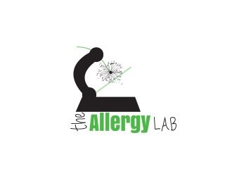 The Allergy Lab logo design by not2shabby