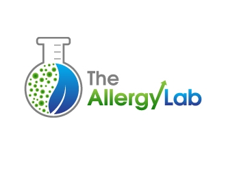The Allergy Lab logo design by pixalrahul
