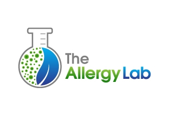 The Allergy Lab logo design by pixalrahul