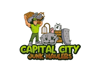 Capital city Junk Haulers logo design by rahmatillah11
