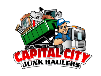 Capital city Junk Haulers logo design by THOR_