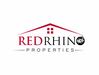 Red Rhino Properties logo design by up2date