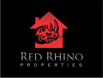 Red Rhino Properties logo design by up2date