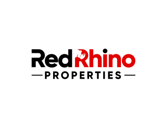 Red Rhino Properties logo design by Panara