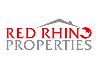 Red Rhino Properties logo design by megalogos